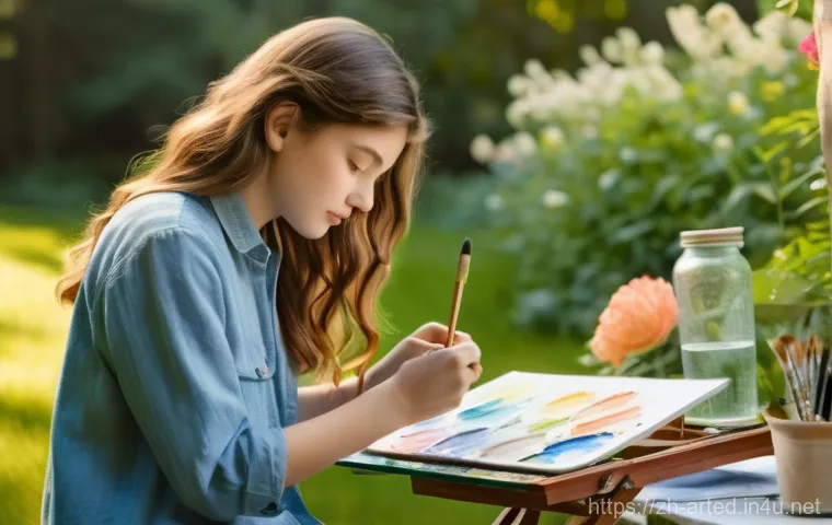 미술교육사 창업 사례 - **Vibrant Children's Art Class:** A group of diverse elementary school children, aged 6-9, actively ... 미술교육사 창업 사례 - **Vibrant Children's Art Class:** A group of diverse elementary school children, aged 6-9, actively ...