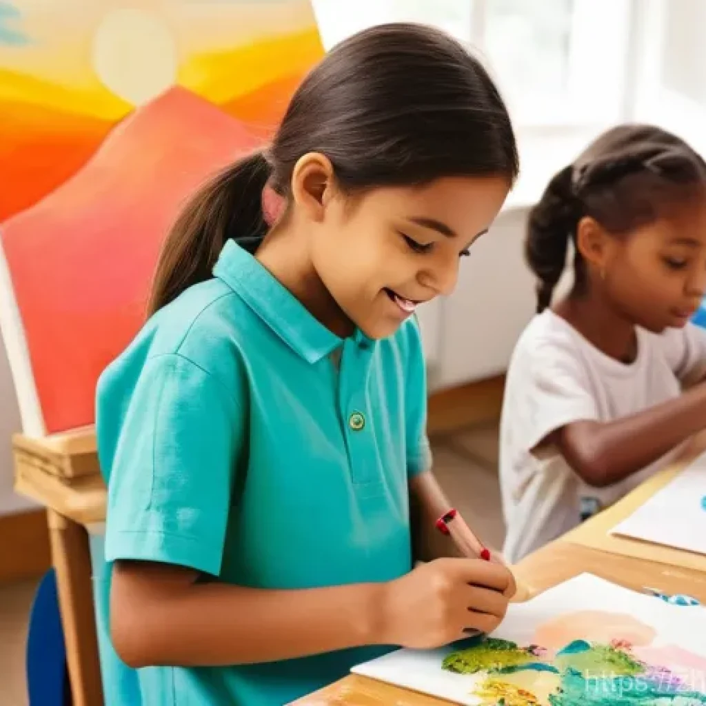 미술교육사 채용 트렌드 - **Prompt 1: "The Flourishing Art Classroom Post-Policy Shift"**
A vibrant, sunlit art classroom ...